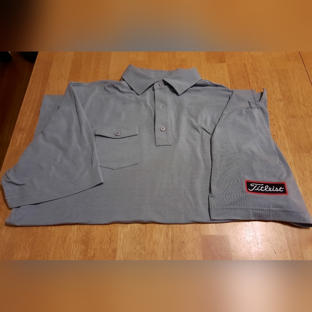 FootJoy Men's Gray Collared Shirt